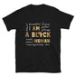 I Am Black Women Gildan Short-Sleeve Unisex T-Shirt