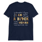 I Am Black Women Gildan Short-Sleeve Unisex T-Shirt